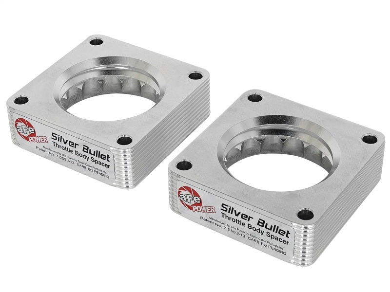 aFe Silver Bullet Throttle Body Spacer 09 - 18 Nissan 370Z V6 - 3.7L (VQ37VHR) - Throttle Body Spacers - aFe