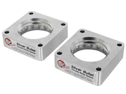 aFe Silver Bullet Throttle Body Spacer 09 - 18 Nissan 370Z V6 - 3.7L (VQ37VHR) - Throttle Body Spacers - aFe