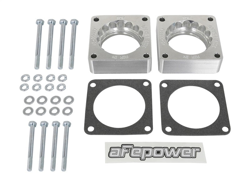 aFe Silver Bullet Throttle Body Spacer 09 - 18 Nissan 370Z V6 - 3.7L (VQ37VHR) - Throttle Body Spacers - aFe