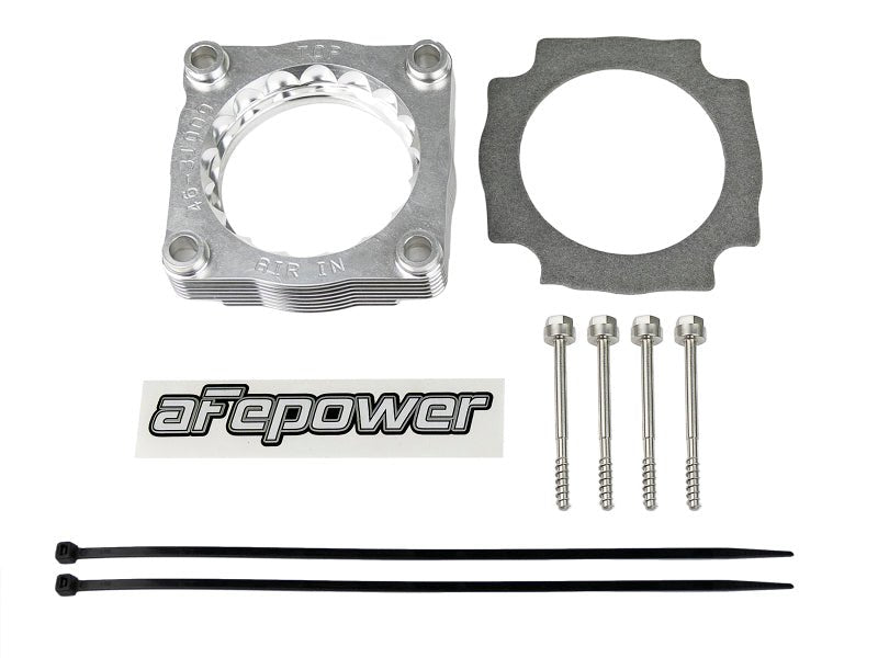 aFe Silver Bullet Throttle Body Spacer 12 - 15 BMW 328i (F30) L4 - 2.0L N20/N26 - Throttle Body Spacers - aFe