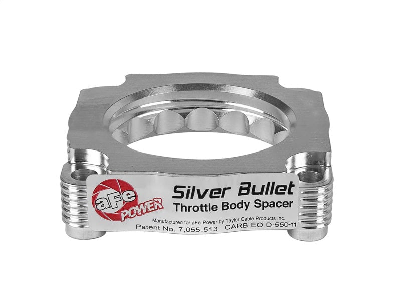 aFe Silver Bullet Throttle Body Spacer 12 - 15 BMW 328i (F30) L4 - 2.0L N20/N26 - Throttle Body Spacers - aFe