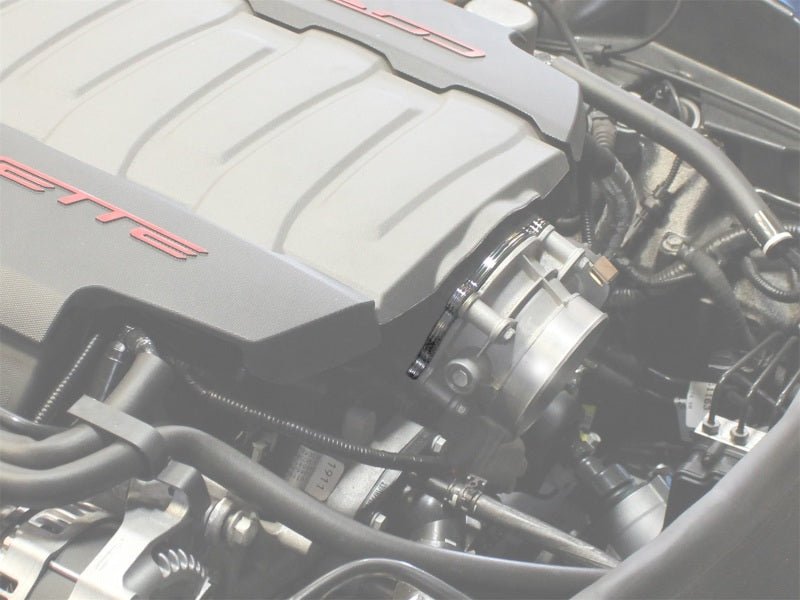 aFe Silver Bullet Throttle Body Spacer 14 Chevrolet Corvette V8 6.2L - Throttle Body Spacers - aFe
