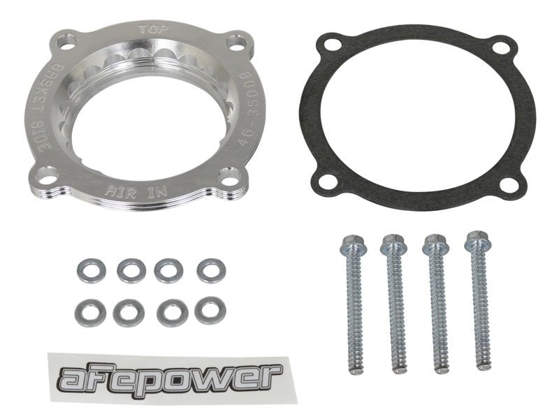 aFe Silver Bullet Throttle Body Spacer 2018+ Jeep Wrangler (JL) V6 3.6L - Throttle Body Spacers - aFe