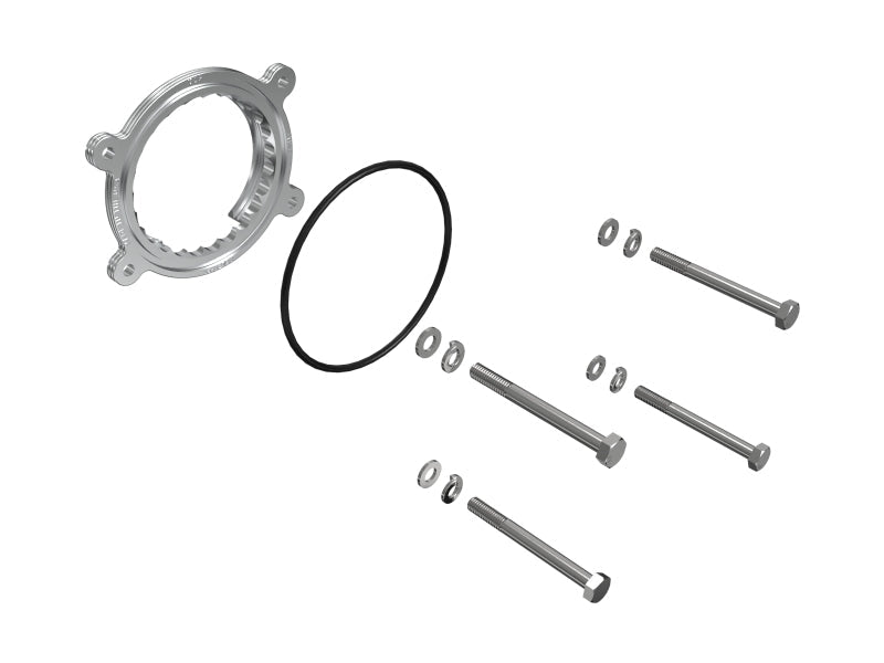 aFe Silver Bullet Throttle Body Spacer Kit Ford Super Duty 23-26 V8-6.8L/7.3L-Throttle Body Spacers-aFe