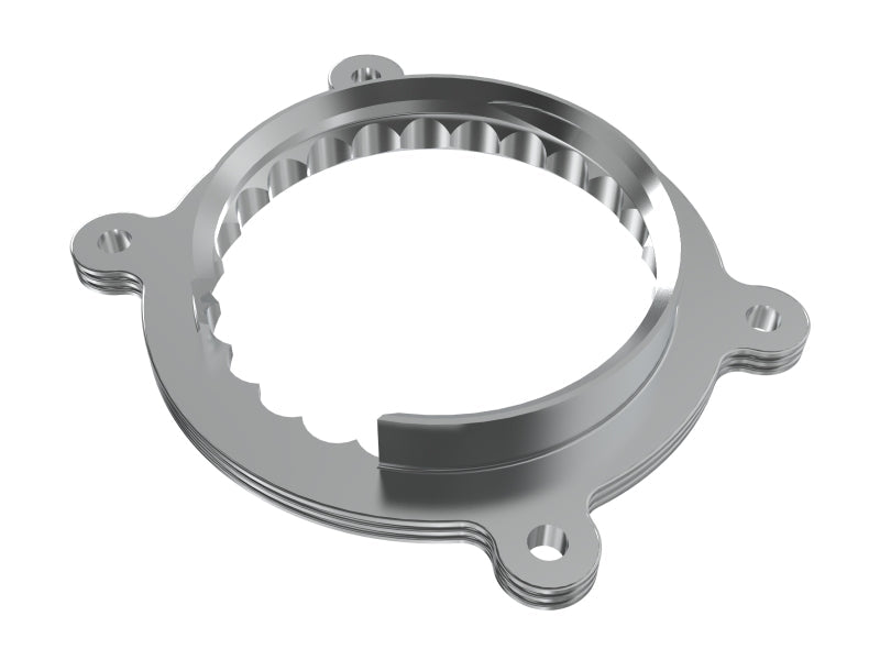 aFe Silver Bullet Throttle Body Spacer Kit Ford Super Duty 23-26 V8-6.8L/7.3L-Throttle Body Spacers-aFe