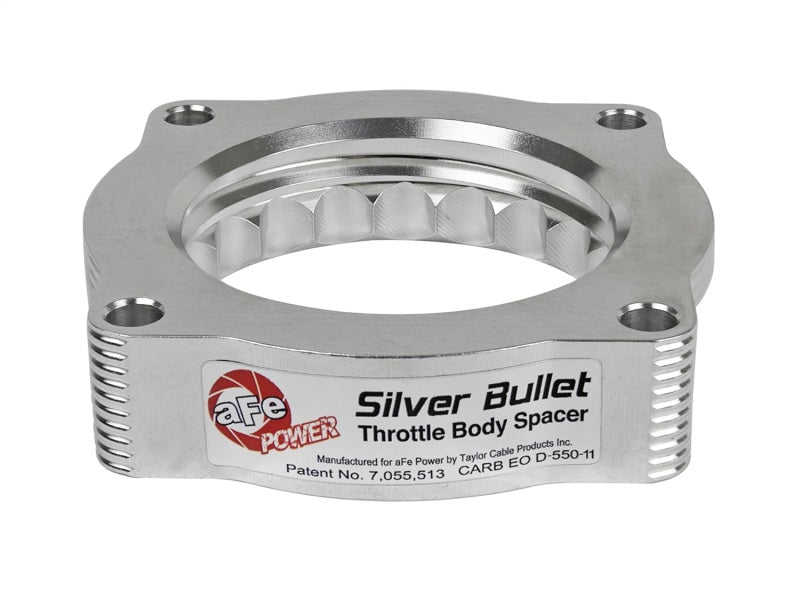 aFe Silver Bullet Throttle Body Spacer N62 Only BMW (E53) 04 - 09 5series (E60) 04 - 09 6series (E63/64) - Throttle Body Spacers - aFe