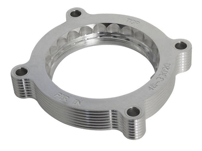 aFe Silver Bullet Throttle Body Spacers 15 - 16 Ford Mustang GT V8 - 5.0L - Throttle Body Spacers - aFe