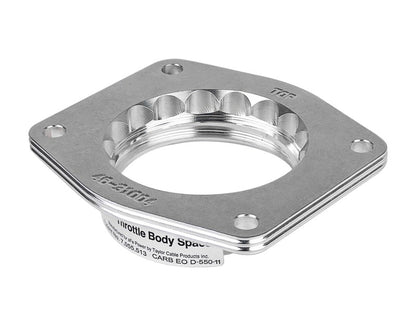 aFe Silver Bullet Throttle Body Spacers BMW M3 (E36) 92 - 99 L6 3.0/3.2L *96 - 99 3.2L - 50 State Legal* - Throttle Body Spacers - aFe