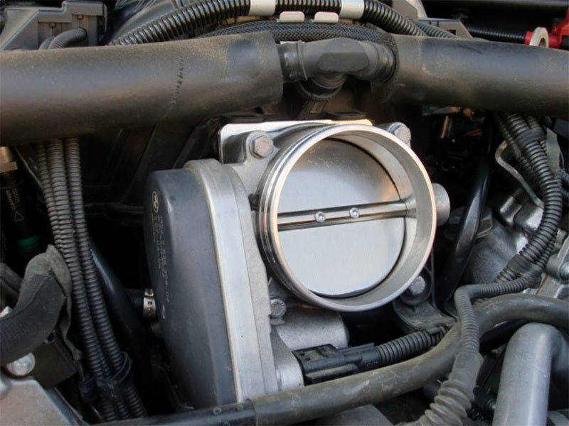 aFe Silver Bullet Throttle Body Spacers TBS BMW 5 Series (E60) 06 - 10 V8 - 4.8L - Throttle Body Spacers - aFe