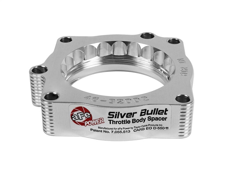aFe Silver Bullet Throttle Body Spacers TBS Dodge Ram 03 - 08 V8 - 5.7L (Works w/ 5x - 10382 only) - Throttle Body Spacers - aFe