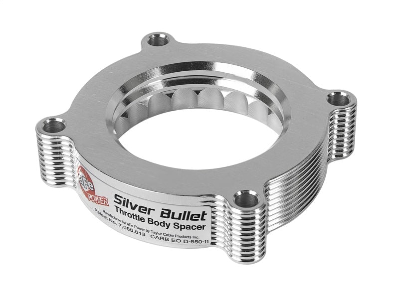 aFe Silver Bullet Throttle Body Spacers TBS Ford F - 150 Raptor 10 - 12 V8 - 6.2L - Throttle Body Spacers - aFe