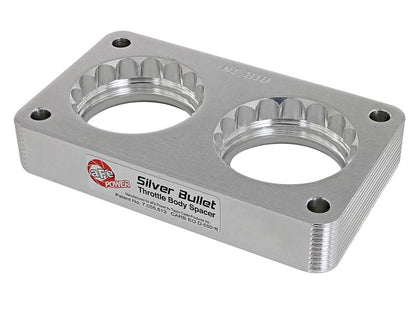 aFe Silver Bullet Throttle Body Spacers TBS Ford Trucks 99 - 04 V10 - 6.8L - Throttle Body Spacers - aFe