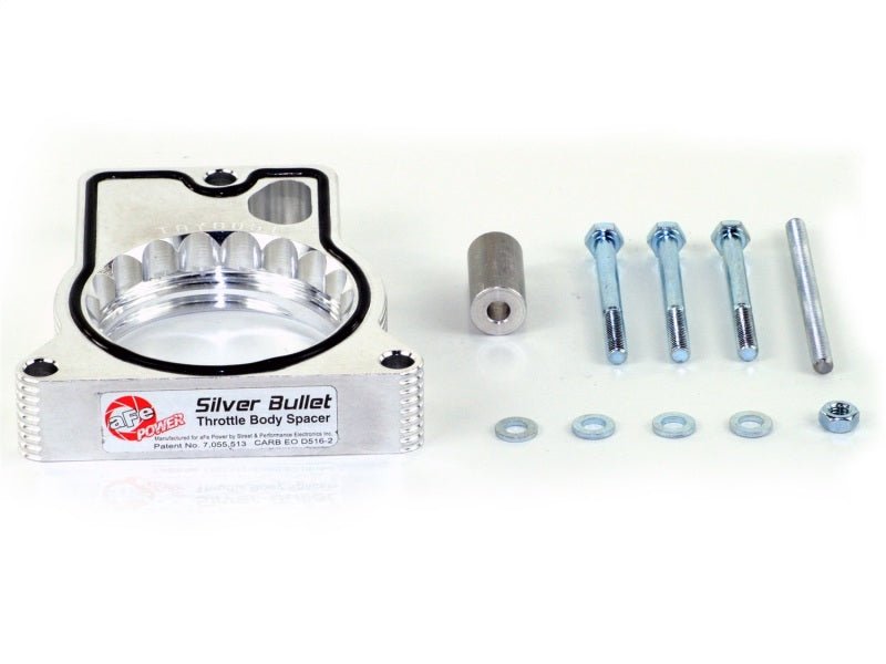 aFe Silver Bullet Throttle Body Spacers TBS Ford Trucks 99 - 04 V10 - 6.8L - Throttle Body Spacers - aFe