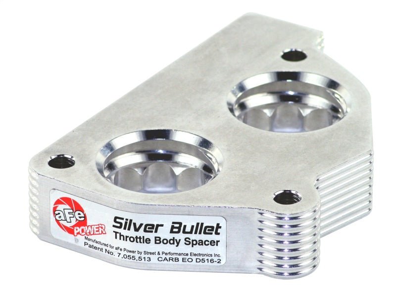 aFe Silver Bullet Throttle Body Spacers TBS GM C/K 1500/2500/3500 87 - 95 V6 - 4.3L V8 - 5.0/5.7L - Throttle Body Spacers - aFe