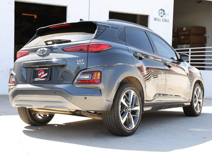 aFe Takeda 2 - 1/2in 304 SS Axle - Back Exhaust (No Muffler) 18 - 21 Hyundai Kona L4 1.6L (t) - Axle Back - aFe