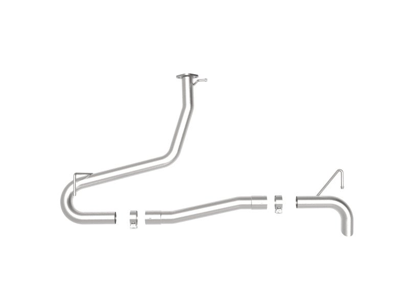 aFe Takeda 2 - 1/2in 304 SS Axle - Back Exhaust (No Muffler) 18 - 21 Hyundai Kona L4 1.6L (t) - Axle Back - aFe