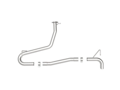 aFe Takeda 2 - 1/2in 304 SS Axle - Back Exhaust (No Muffler) 18 - 21 Hyundai Kona L4 1.6L (t) - Axle Back - aFe