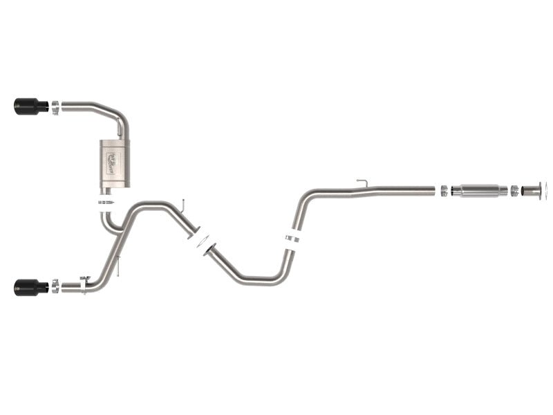 aFe Takeda Hyundai Elantra N 22 - 23 L4 - 2.0L (t) 3in 304 SS Cat - Back Exhaust w/ Black Tips Catback