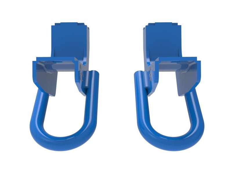 aFe Toyota Tundra 2022 V6 - 3.5L (tt) Front Tow Hook Blue - Tow Hooks - aFe
