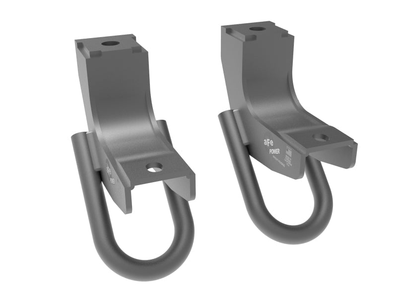 aFe Toyota Tundra 2022 V6 - 3.5L (tt) Front Tow Hook Gray - Tow Hooks - aFe