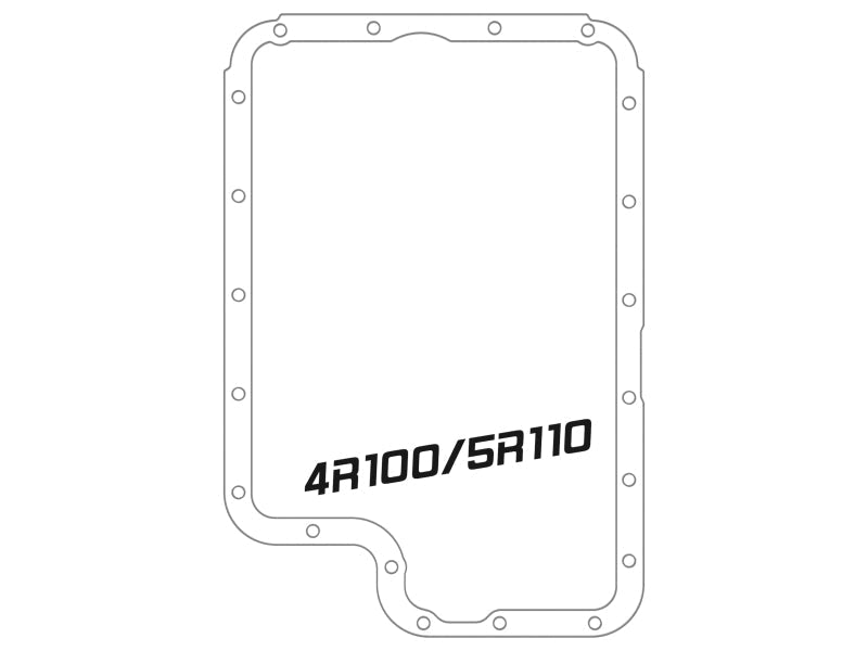 aFe Transmission Pan (Black); Ford Diesel Trucks 03 - 10 V8 - 6.0/6.4L (td) - Diff Covers - aFe