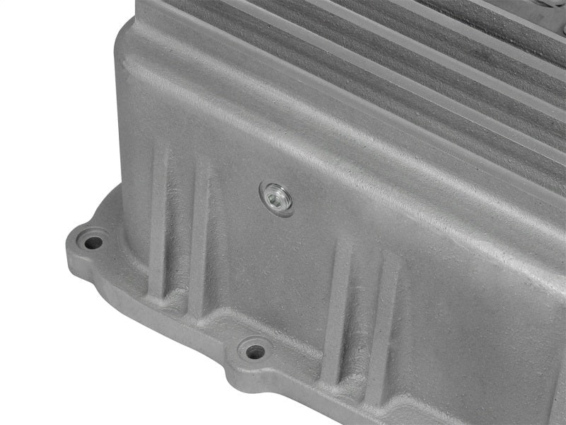 aFe Transmission Pan (Raw); Ford Trucks 6R140 11 - 14 V8 - 6.7L (td) - Diff Covers - aFe