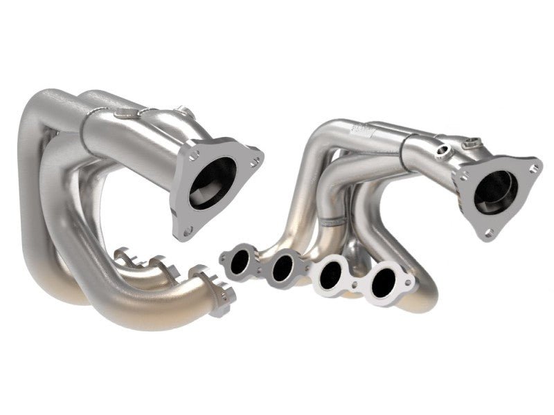 aFe Twisted 304SS Header 2020 Chevy Corvette (C8) 6.2L V8 - Headers & Manifolds - aFe