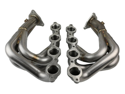 aFe Twisted 304SS Header 2020 Chevy Corvette (C8) 6.2L V8 - Headers & Manifolds - aFe