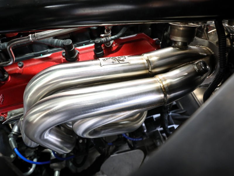 aFe Twisted 304SS Header 2020 Chevy Corvette (C8) 6.2L V8 - Headers & Manifolds - aFe