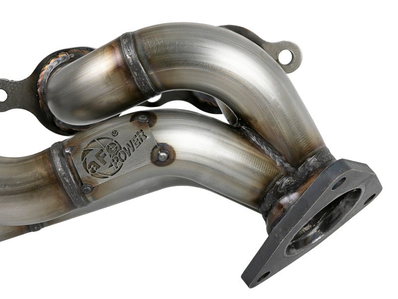 aFe Twisted Steel 1 - 3/4in 304SS Shorty Headers 2019 GM Silverado / Sierra 1500 V8 - 5.3L/6.2L - Headers & Manifolds - aFe