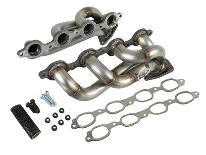 aFe Twisted Steel 1 - 3/4in 304SS Shorty Headers 2019 GM Silverado / Sierra 1500 V8 - 5.3L/6.2L - Headers & Manifolds - aFe