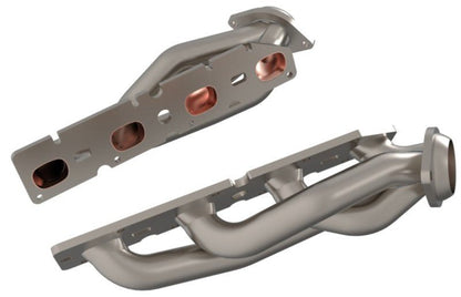 aFe Twisted Steel 11 - 21 Jeep Grand Cherokee (WK2) 5.7L V8 Headers - Titanium (Ceramic Coated) - Headers & Manifolds - aFe