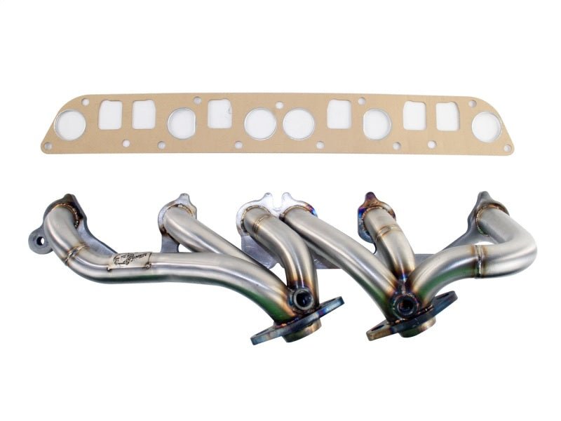 aFe Twisted Steel Header SS - 409 HDR Jeep Wrangler TJ 00 - 06 I6 - 4.0L - Headers & Manifolds - aFe