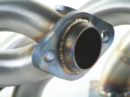 aFe Twisted Steel Header SS - 409 HDR Jeep Wrangler TJ 00 - 06 I6 - 4.0L - Headers & Manifolds - aFe