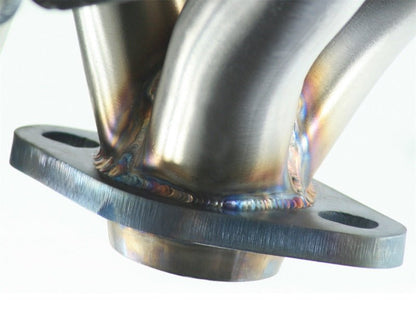 aFe Twisted Steel Header SS - 409 HDR Jeep Wrangler TJ 00 - 06 I6 - 4.0L - Headers & Manifolds - aFe