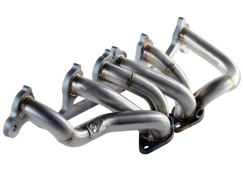 aFe Twisted Steel Header SS - 409 HDR Jeep Wrangler TJ 00 - 06 I6 - 4.0L - Headers & Manifolds - aFe
