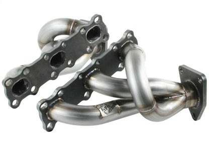 aFe Twisted Steel Header SS - 409 HDR Nissan Frontier/Xterra 05 - 09 V6 - 4.0L - Headers & Manifolds - aFe