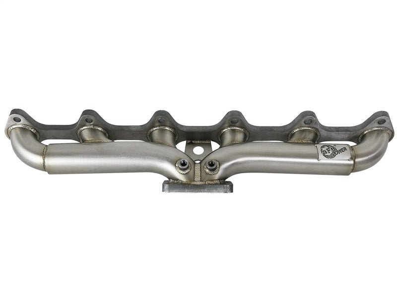 aFe Twisted Steel Header Turbo Manifold (T3) 98.5 - 02 Dodge Diesel Trucks L6 5.9L (td) - Headers & Manifolds - aFe