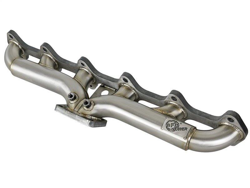 aFe Twisted Steel Header Turbo Manifold (T3) 98.5 - 02 Dodge Diesel Trucks L6 5.9L (td) - Headers & Manifolds - aFe