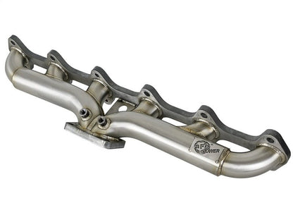 aFe Twisted Steel Header Turbo Manifold (T3) 98.5 - 02 Dodge Diesel Trucks L6 5.9L (td) - Headers & Manifolds - aFe