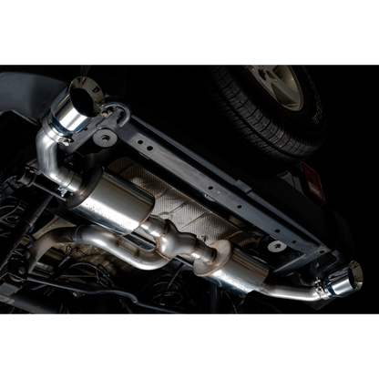 AWE Tuning 07-18 Jeep Wrangler JK/JKU 3.6L Tread Edition Axle-Back Dual Exhaust - Chrome Silver Tips