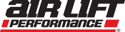 Air Lift 2.5 Gal Alum Air Tank - (4) 1/4in Face Ports & 1/4in Drain Port - 20in L X 6in D - Polished-Air Tanks-Air Lift