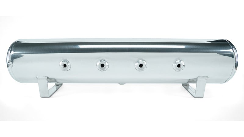 Air Lift 4 Gal. 7-Port Tank w/ Viair 444c Chrome Compressor (Incl. Fittings & Mounting Hardware)-Air Compressors-Air Lift