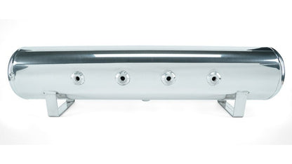 Air Lift 4 Gal. 7-Port Tank w/ Viair 444c Chrome Compressor (Incl. Fittings & Mounting Hardware)-Air Compressors-Air Lift