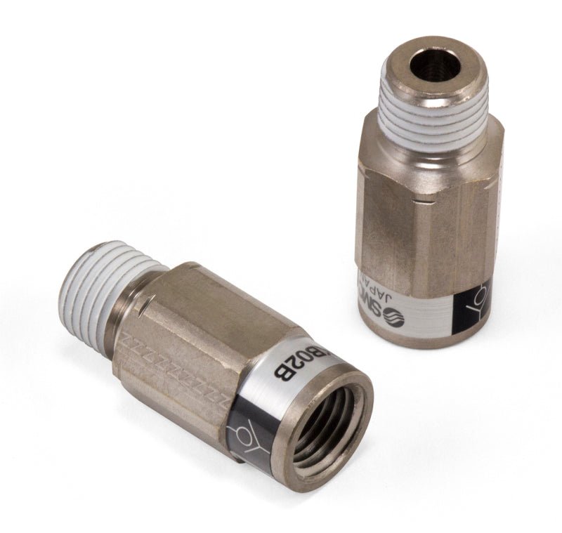 Air Lift Check Valve 1/4in FNPT x 1/4in MNPT - SMC - AKB02B-N02S-Fittings-Air Lift