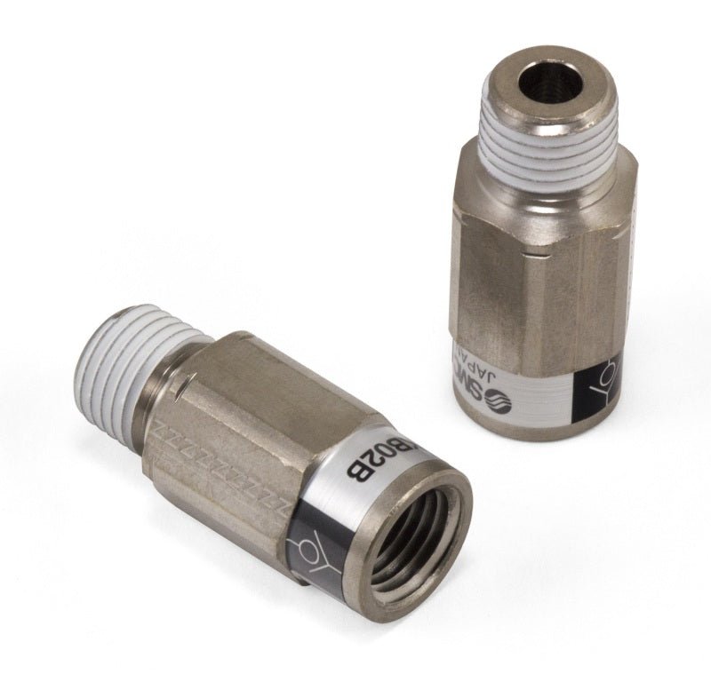 Air Lift Check Valve 1/4in FNPT x 1/4in MNPT - SMC - AKB02B-N02S-Fittings-Air Lift