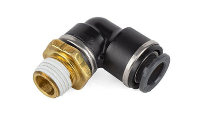 Air Lift Elbow- Male 1/4in Npt X 3/8in Tube-Fittings-Air Lift