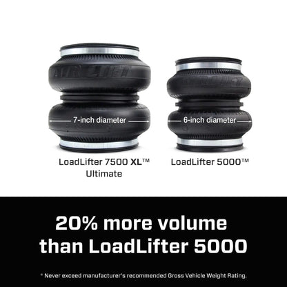 Air Lift LoadLifter 7500 XL Ultimate Air Spring Kit 16 - 25 Chevy/GMC Silverado/Sierra 3500HD Air Suspension Kits