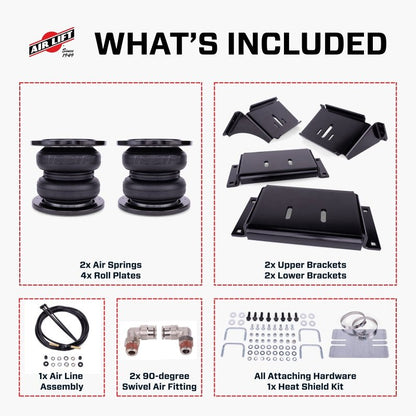 Air Lift LoadLifter 7500 XL Ultimate Air Spring Kit 16 - 25 Chevy/GMC Silverado/Sierra 3500HD Air Suspension Kits