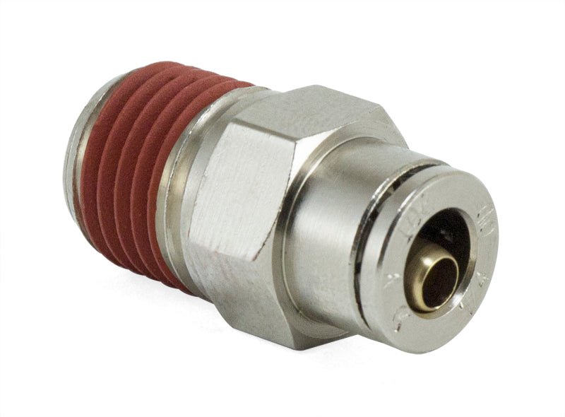 Air Lift Straight Male - 1/4in MNPT X 1/4in PTC - DOT - SMC  KV2H07-35S-Fittings-Air Lift